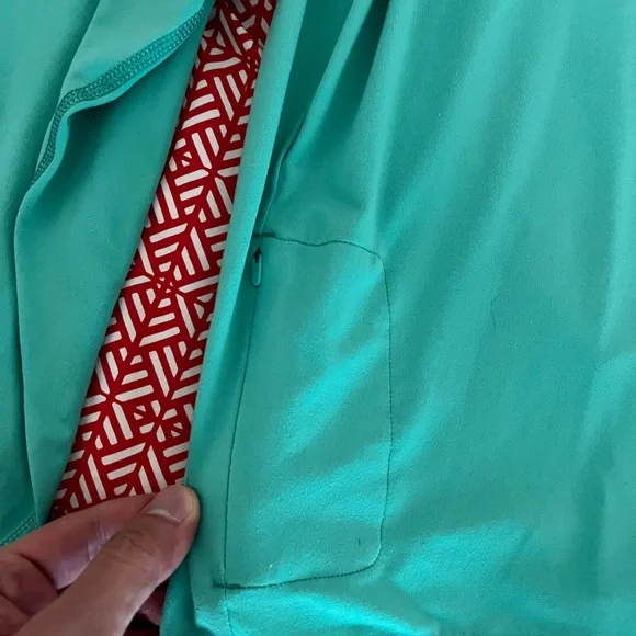 Puma Palm Tree Crew Teal Long Sleeve Sweater - Picture 3 of 3